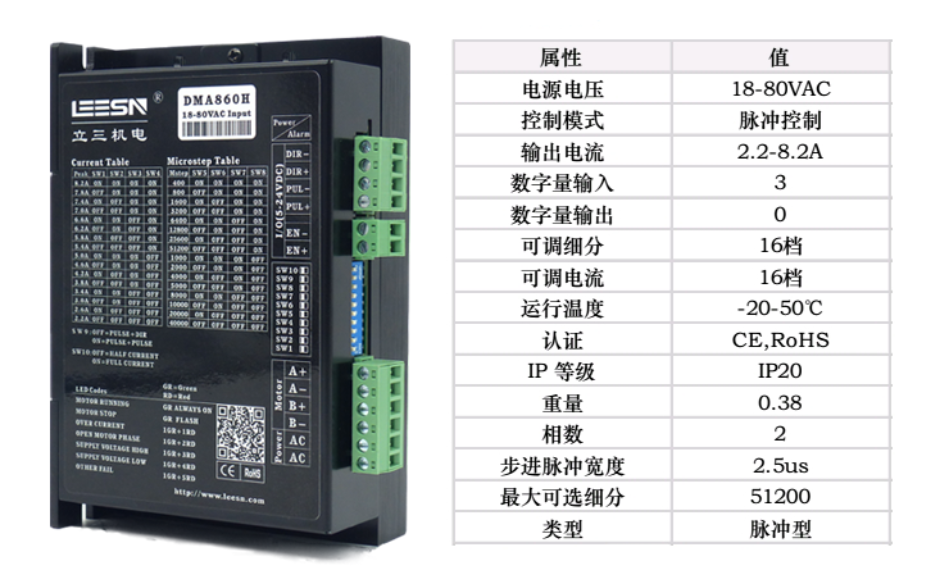 DMA860H步进驱动器，可替换DMA1182